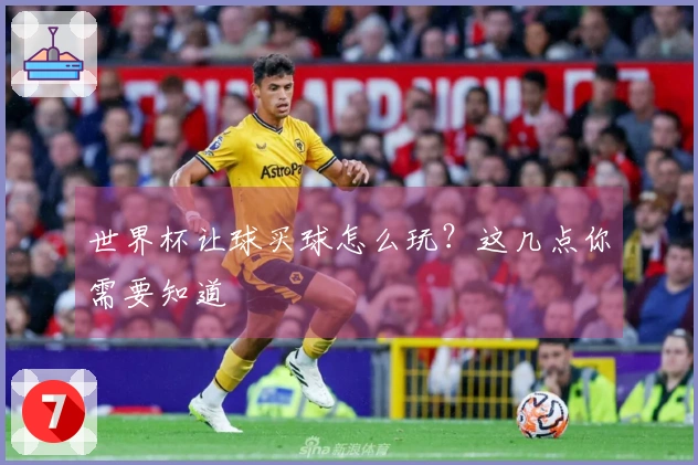 世界杯让球买球怎么玩？这几点你需要知道
