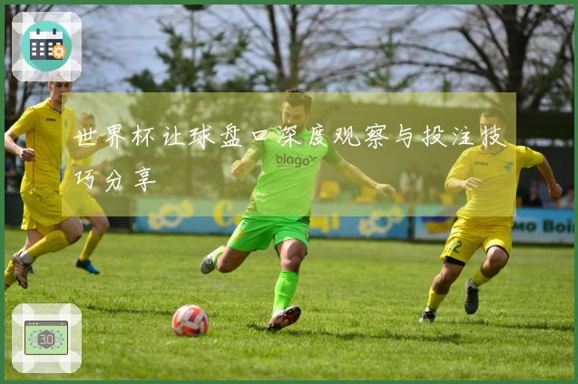 世界杯让球盘口深度观察与投注技巧分享